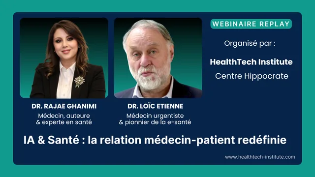 Webinaire sur l’IA et la relation médecin-patient