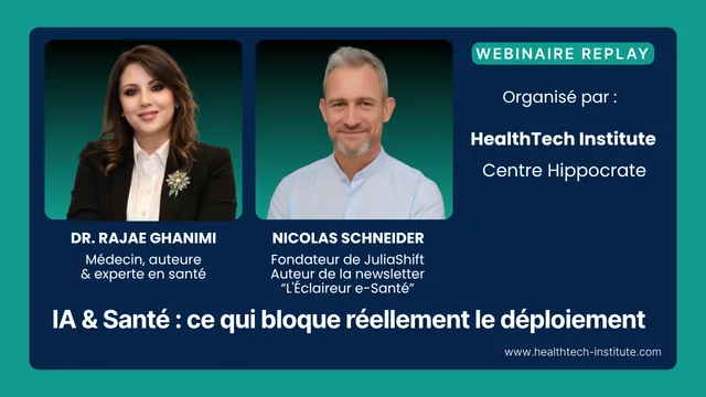 Webinaire sur les blocages du déploiement de l’IA en santé